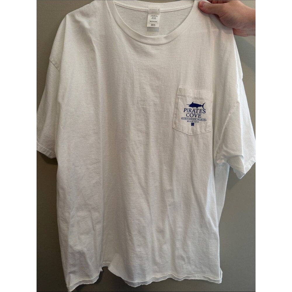 Pocket Tee in White - Men's Short Sleeve